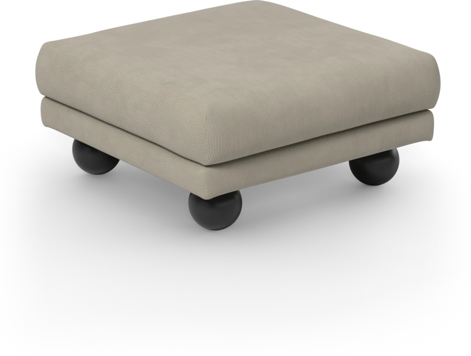 Harper - Fotpall - Beige