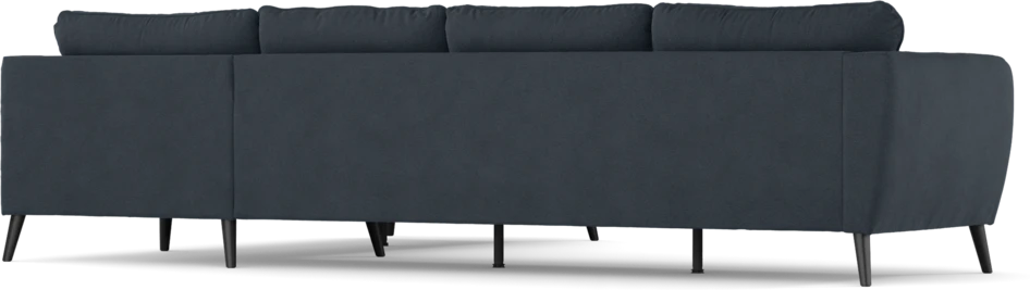 County - Hörnsoffa, 3+2-sits - Blå