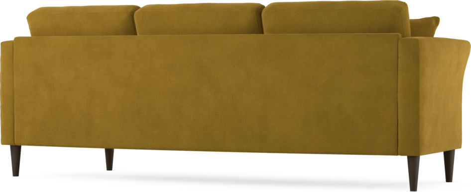Eden - 3-sits soffa svängd - Gul