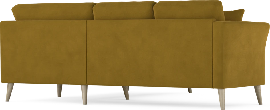 Eden - Hörnsoffa, 2+2-sits - Gul