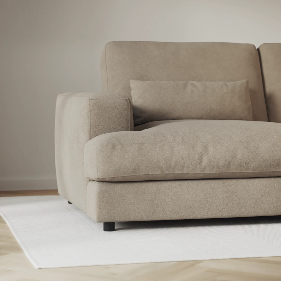 Noma - Fotpall 90 - Beige