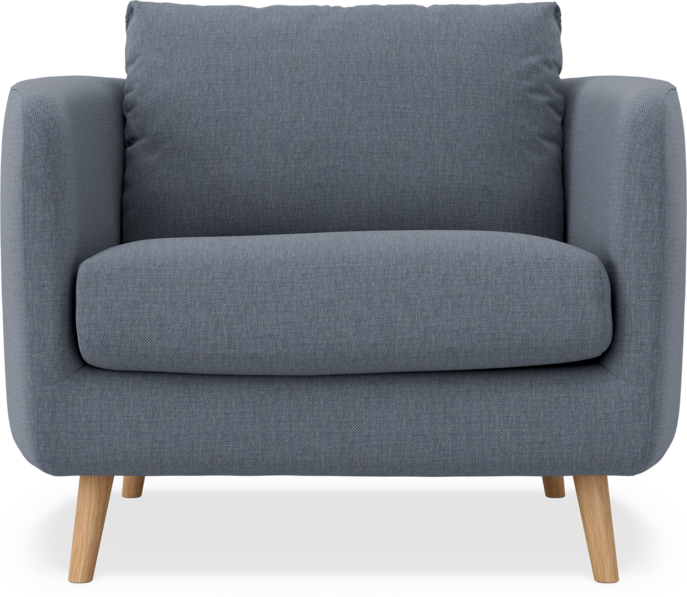 Madison Lux - Fåtölj, 70 cm - Blå
