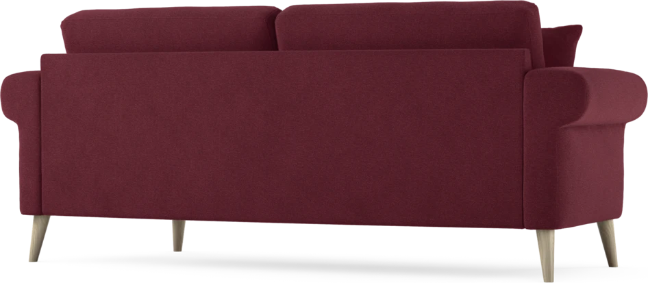 Eden - 2,5-sits soffa svängd - Röd