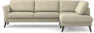 Bridge - 3-sits soffa med divan höger - Beige