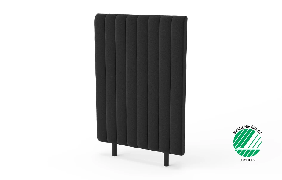 Malibu - Sänggavel, B 90-140 cm - Svart