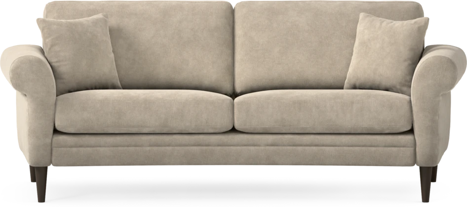 Eden - 2,5-sits soffa svängd - Beige