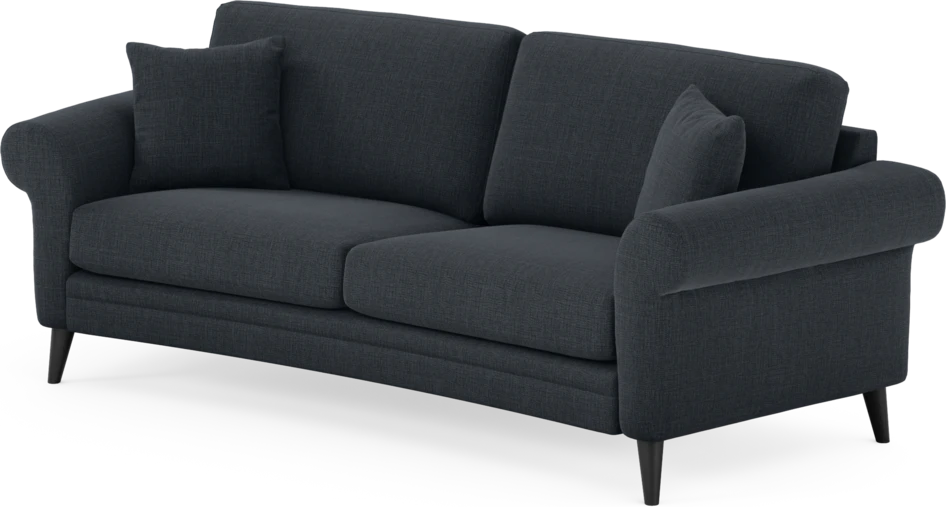 Eden - 2,5-sits soffa svängd - Blå