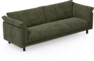 Cherrie - 4-sits soffa, hel dyna, fast klädsel - Grön