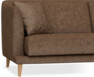 Macy Lux - 3-sits soffa - Brun