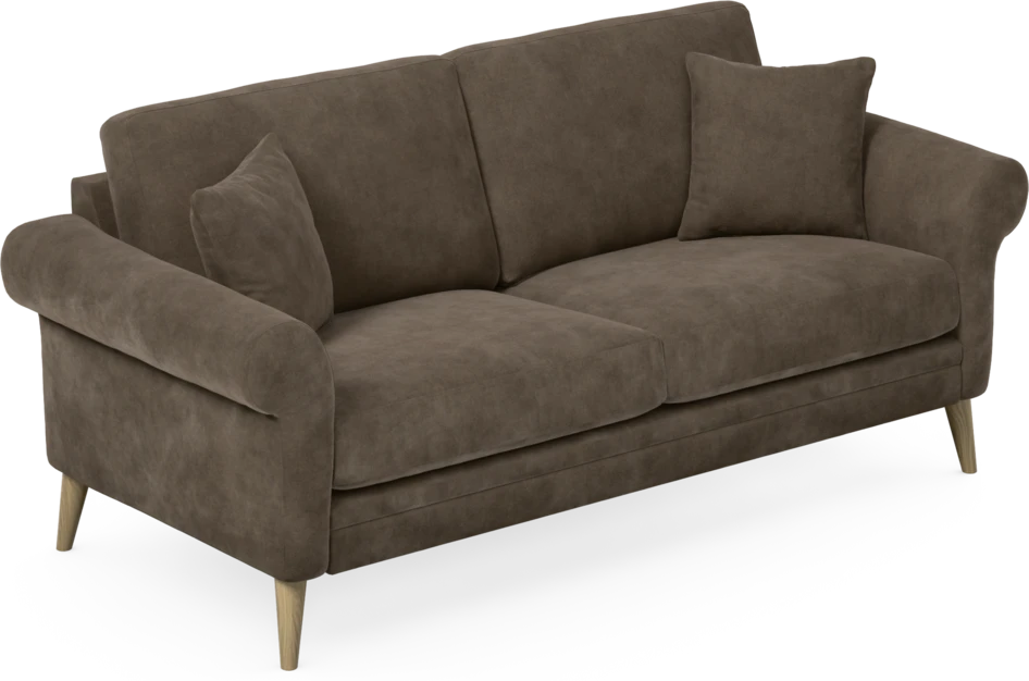 Eden - 2,5-sits soffa - Brun