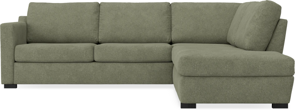 Friday - 2,5-sits soffa med divan höger - Vit