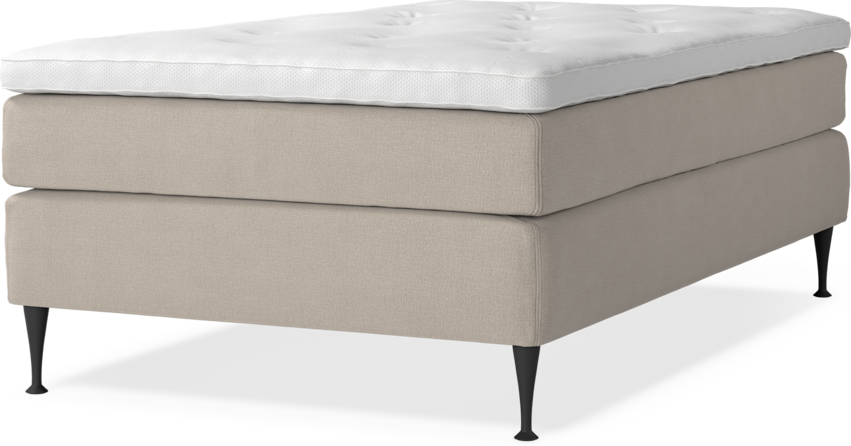 Delux Sense - Kontinentalsäng, enkelsäng 120 cm med bäddmadrass