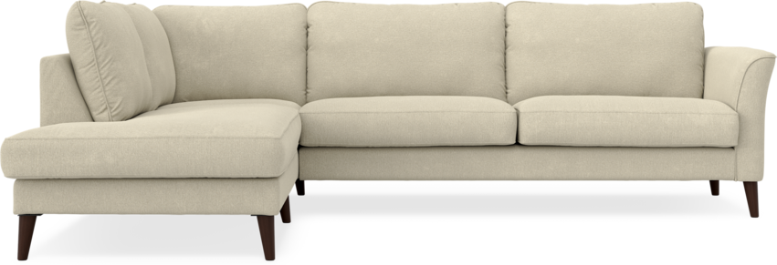 Bridge - 3-sits soffa med divan vänster - Beige