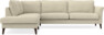 Bridge - 3-sits soffa med divan vänster - Beige