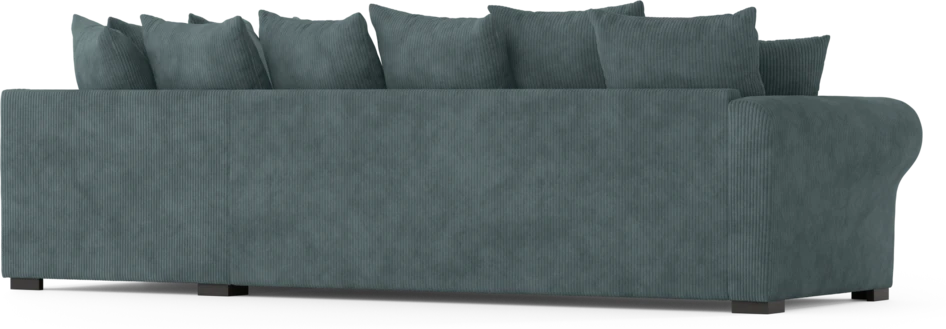 Town - 3-sits soffa med divan höger - Blå