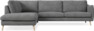 Madison Lux - 3-sits soffa med divan vänster - Vit