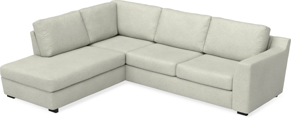 Friday - 2,5-sits soffa med divan vänster - Beige