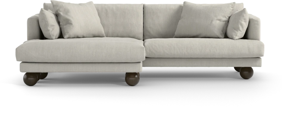 Harper - 4-sits med schäslong XL vänster - Beige