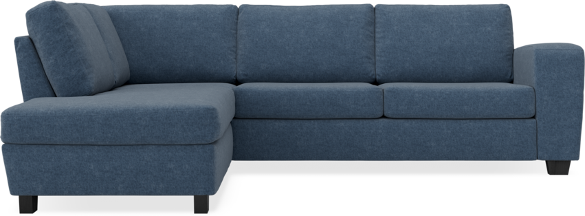 Friday - 2,5-sits soffa med divan vänster - Blå
