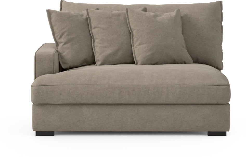 Rossi - 2-sits med armstöd vänster - Beige