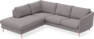 Madison - 2-sits soffa med divan vänster - Grå