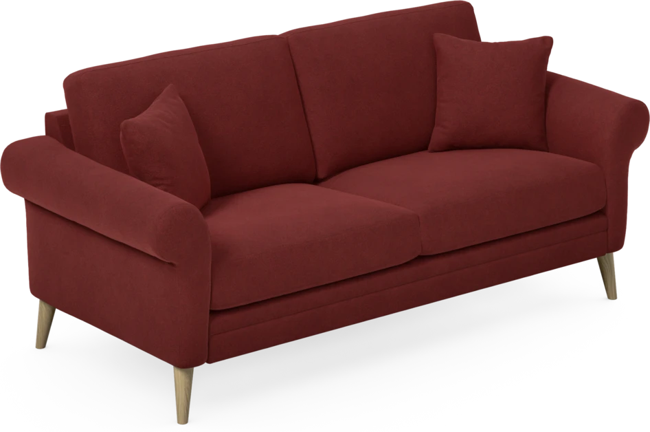 Eden - 2,5-sits soffa - Röd