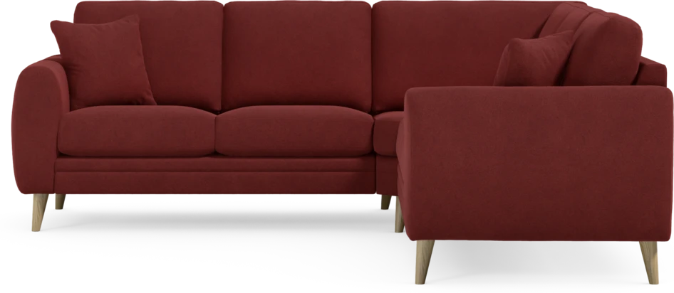 Eden - Hörnsoffa, 2+2-sits - Röd