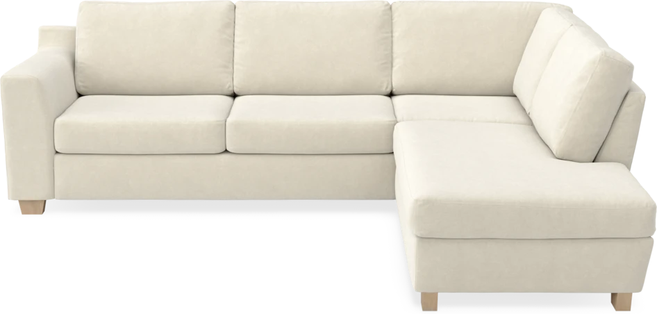 Friday - 2,5-sits soffa med divan höger - Beige