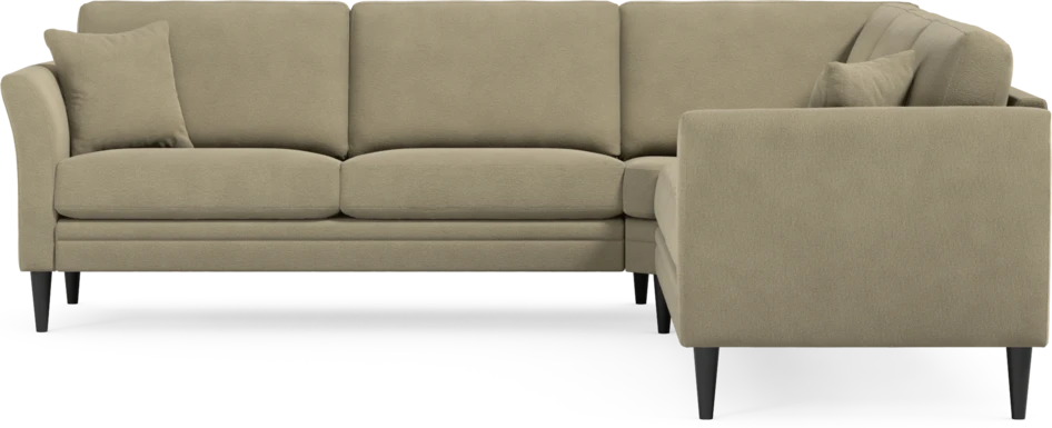 Eden - Hörnsoffa, 2,5+2,5-sits - Beige