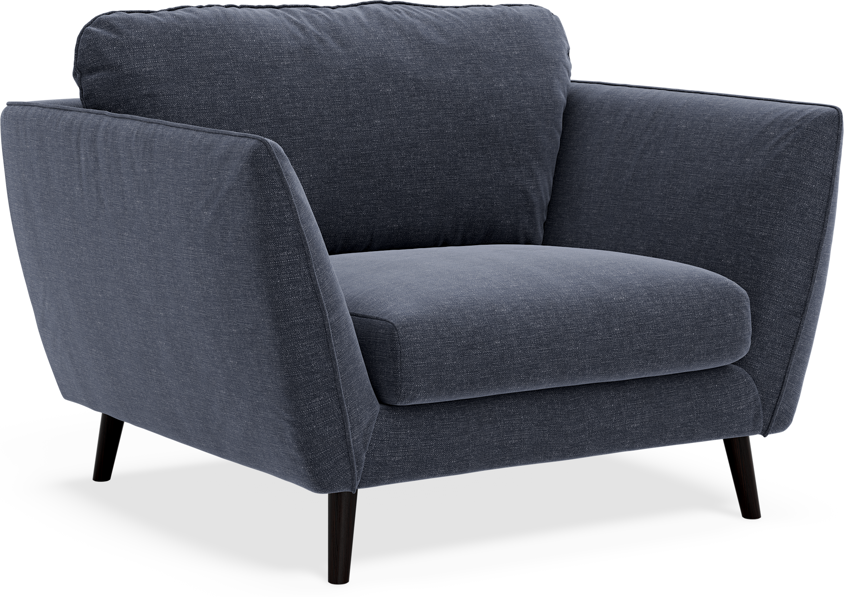 Madison Lux - Fåtölj, 70 cm - Blå