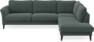 Bridge - 3-sits soffa med divan höger - Grå