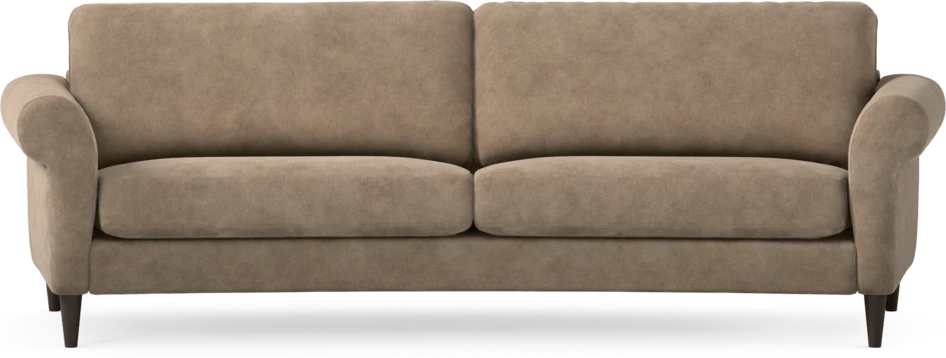 Bridge - 3-sits soffa svängd - Beige