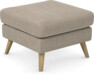 Eden - Fotpall - Beige