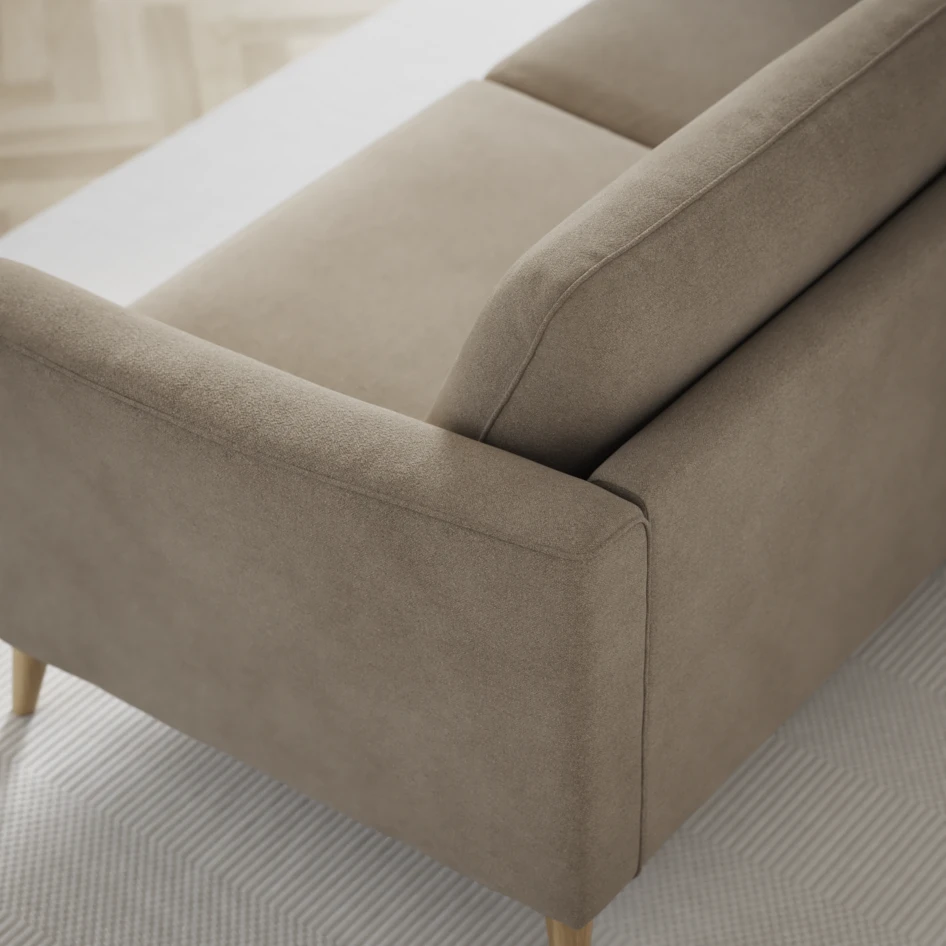 Bridge - Hörnsoffa, 2+2-sits - Beige