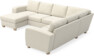 Friday - Hörnsoffa, 3+2-sits med schäslong vänster - Beige