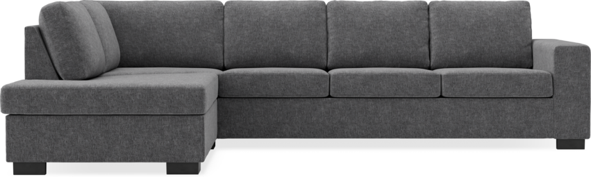 Nevada - 3-sits soffa med divan vänster - Grå