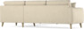 Eden - Hörnsoffa, 2,5+2,5-sits - Beige