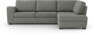 Friday - 2,5-sits soffa med divan höger - Grå