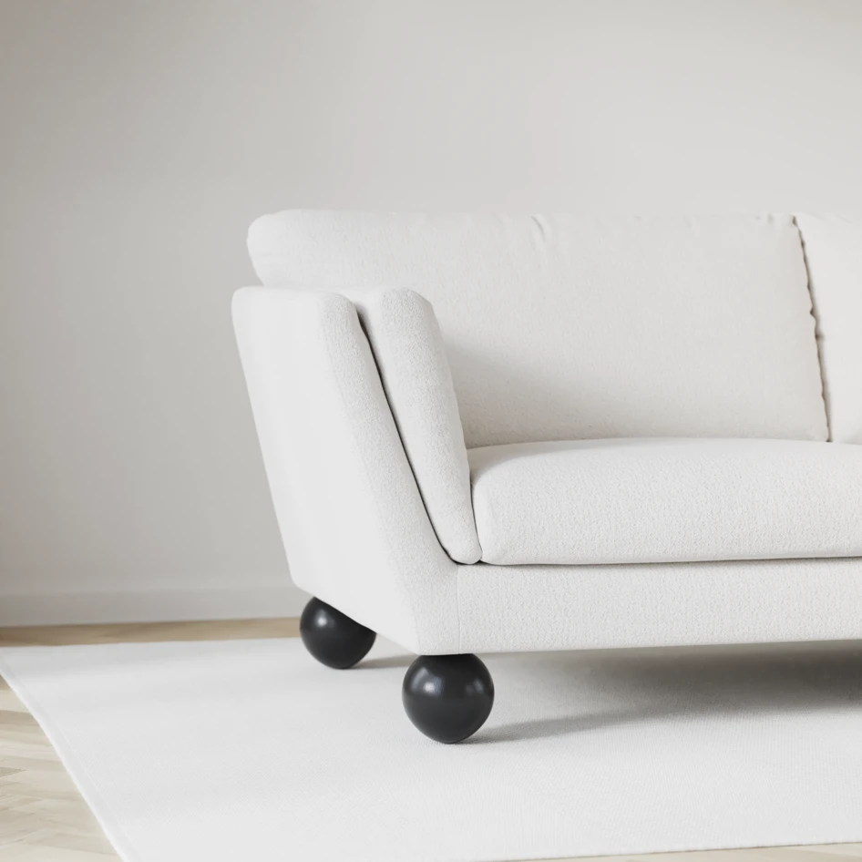 Madison Lux - Hörnsoffa med schäslong höger - Beige