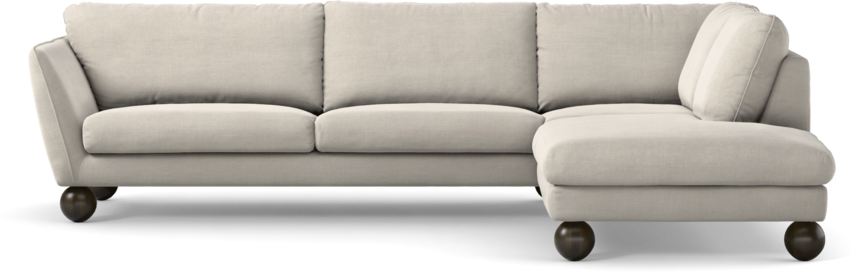Madison Lux - 3-sits soffa med divan höger - Beige