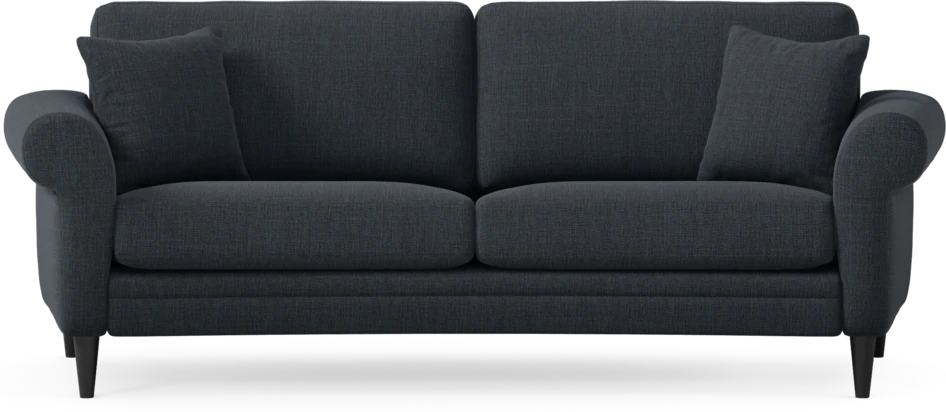 Eden - 2,5-sits soffa svängd - Blå