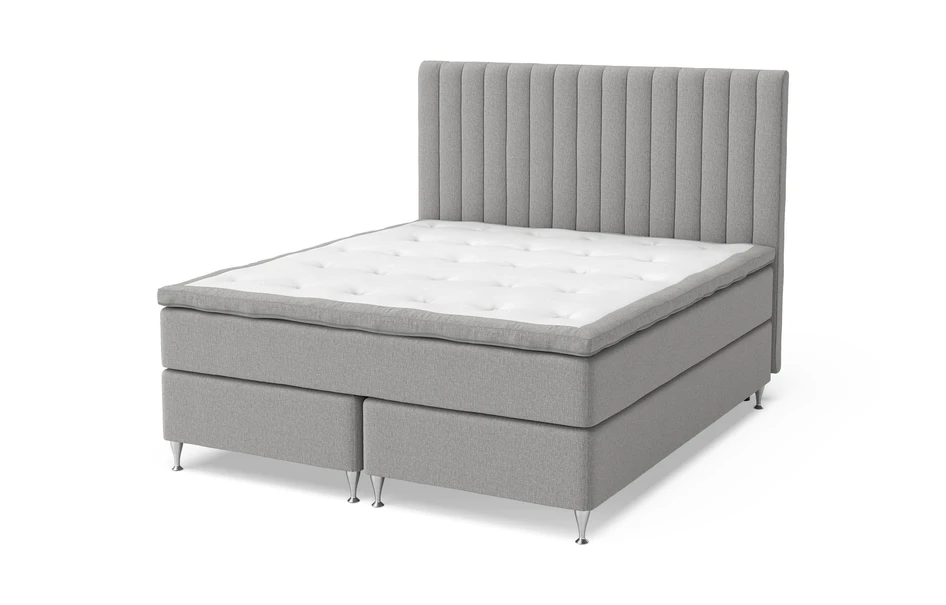 Malibu - Sänggavel, B 160-210 cm - Grå