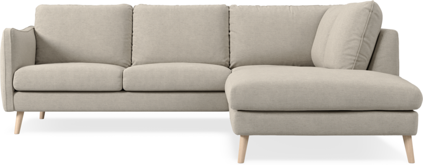 Madison - 2-sits soffa med divan höger - Beige
