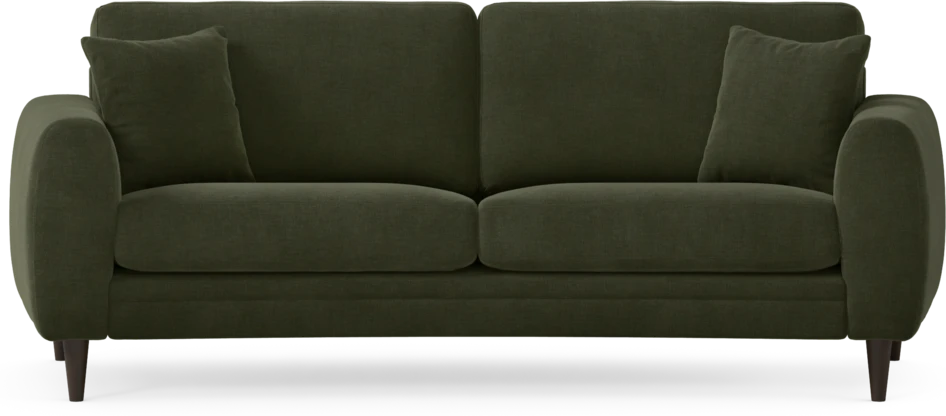 Eden - 2,5-sits soffa svängd - Grön