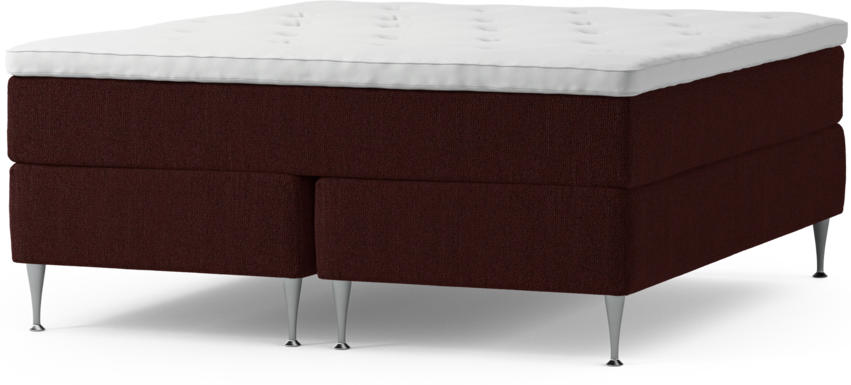 Delux Dream - Kontinentalsäng, dubbelsäng med bäddmadrass och sängben