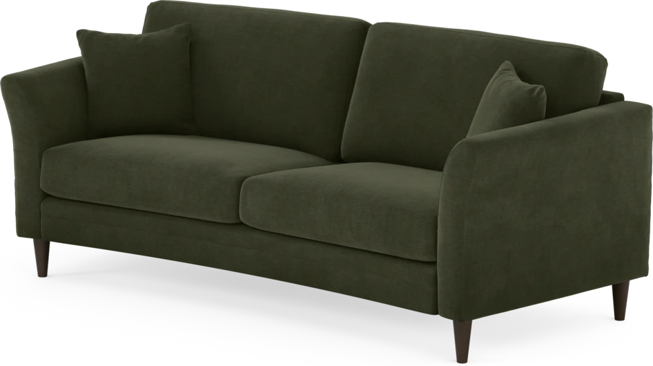 Eden - 2,5-sits soffa svängd - Grön