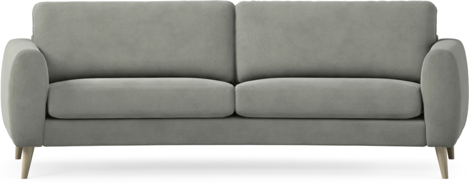 Bridge - 3-sits soffa svängd - Grå