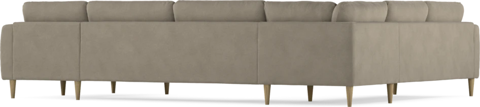 Bridge - Hörnsoffa, 2+3-sits med schäslong höger - Beige
