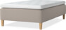 Delux Dream - Ramsäng, enkelsäng med bäddmadrass - Beige