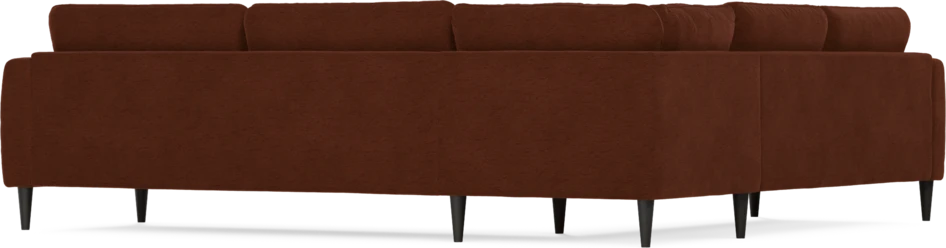 Bridge - Hörnsoffa, 2+3-sits - Orange